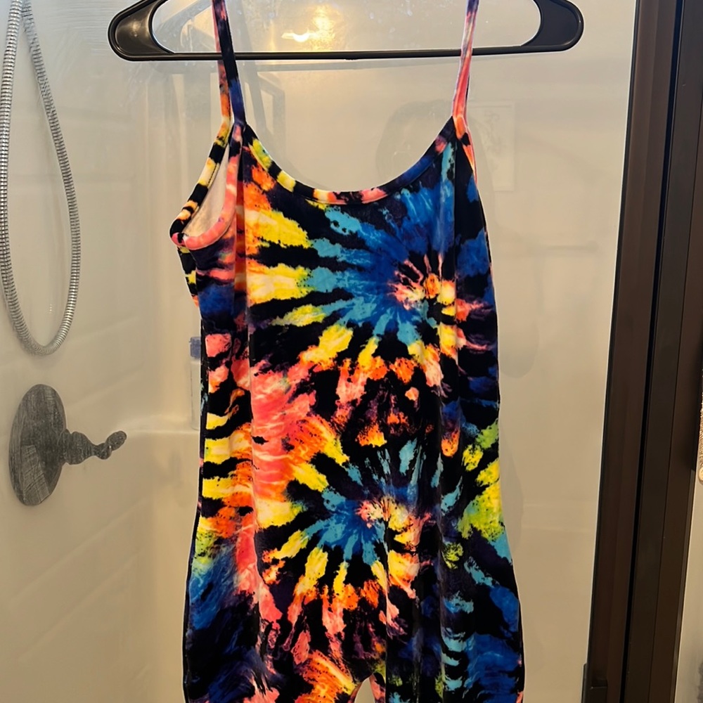 Stretch Tie-dye jumpsuit